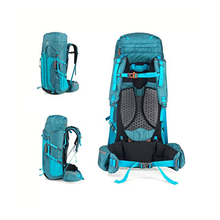 Naturehike 55+5 Lt Trekking Sırt Çantası YEŞİL