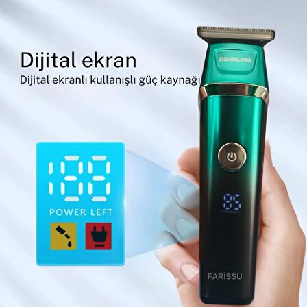 Dearling RF-102 | Profesyonel Güç, Ev Konforunda Tıraş Deneyimi!
