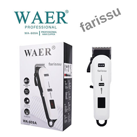WAER WA-809A Evcil Hayvan Tıraş Makinesi – 5 Başlıklı Sessiz ve Güçlü Kedi Köpek Tıraş Cihazı