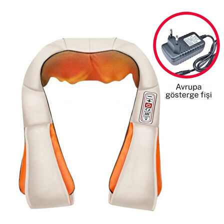 Boyun Masaj Aleti | Yoğurma Başlıklı – Isıtmalı – Elektrikli