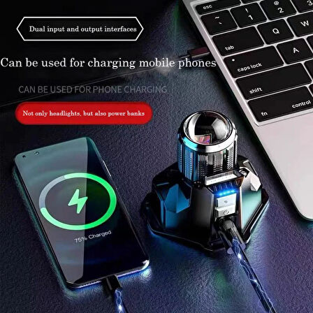 Şarjlı Sensörlü LED Kafa Lambası – TGA-110