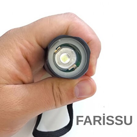 OR-1888 Mini LED El Feneri - Deprem Feneri - 3x AAA Kuru Pil Uyumlu (Piller Dahil Değildir)