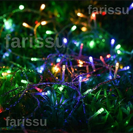ALASKA 10 Metre RGB LED Peri Işıkları - 100 LED - 8 Fonksiyonlu (İç/Dış Mekan)