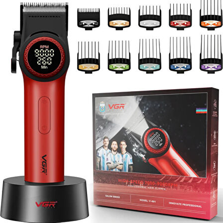 VGR Profesyonel Saç & Sakal Kesme Makinesi Seti - V-001PRO & V-977