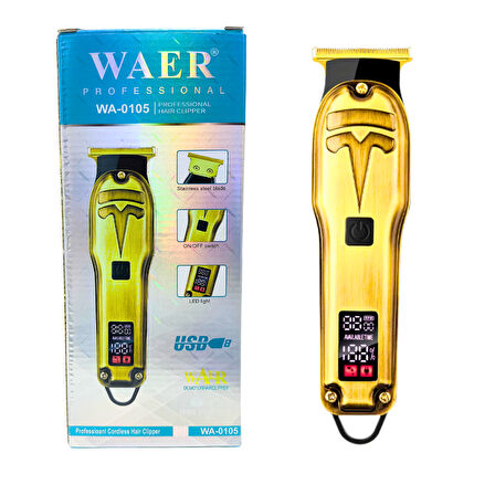 Waer Professional Şarjlı Sakal Tıraş Makinesi Wa-0105