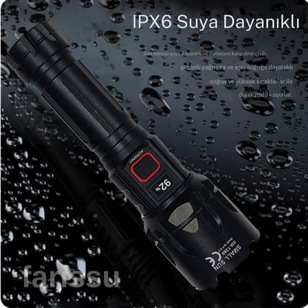 SMALL SUN 50W 5000 Lümen 26800 Model 8800 mah pil 1,5 ile 2 Km Menzilli 10 saat çalışma süresi