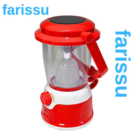 Güneş Enerjili ve Şarjlı Acil Durum Kamp Lambası - GK7768