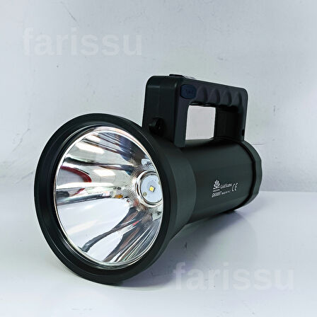 Gold Kama GK6697 Uzun Menzilli LED Şarj Edilebilir Projektör El Feneri 10W