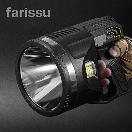 Everton RT-173 50 Watt Güçlü El Feneri - 2 KM Menzil
