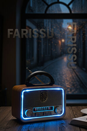 Retro Radyo: Nostaljik Eskitme, Güneş Enerjili, Bluetooth ve Fener Özellikli