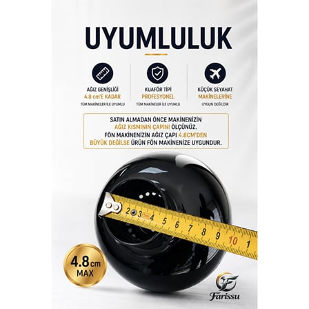 Mor Evrensel Fön Makinesi Difüzör Başlık – Elektriklenme Önleyici Kıvırcık Bukle Belirginleştirici
