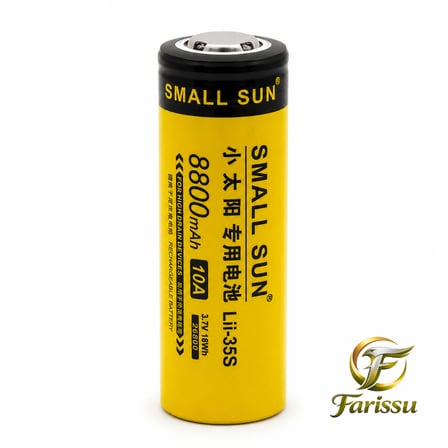Small Sun 26800 Şarj Edilebilir Pil 3.7V 8800mAh 10A Yüksek Performanslı El Feneri Uyumlu Lityum Batarya