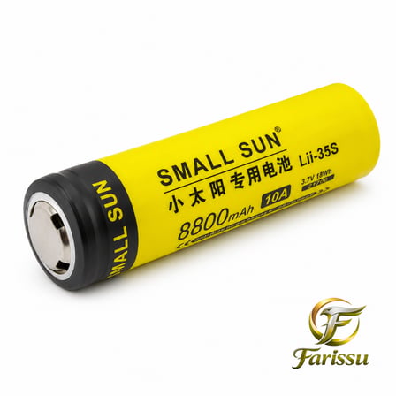 Small Sun 26800 Şarj Edilebilir Pil 3.7V 8800mAh 10A Yüksek Performanslı El Feneri Uyumlu Lityum Batarya