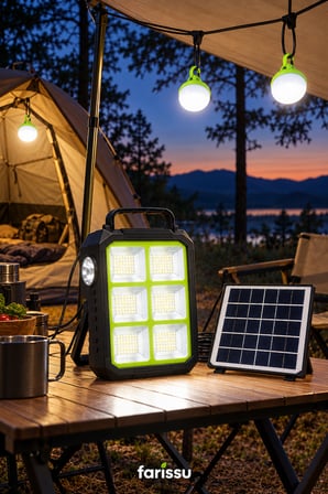 DAT DT-915P 300W SOLAR AYDINLATMA SETİ