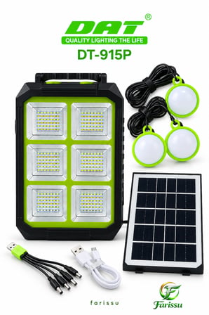 DAT DT-915P 300W SOLAR AYDINLATMA SETİ
