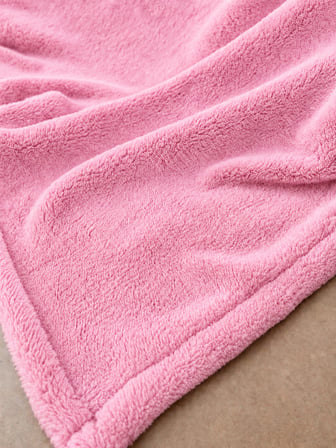 Mulberry Tek Kişilik Polar Battaniye Pembe 100 x 170 cm
