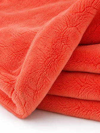 Mulberry Tek Kişilik Polar Battaniye Kiremit 170 x 230 cm
