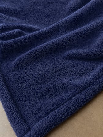 Mulberry Tek Kişilik Polar Battaniye Lacivert 100 x 170 cm