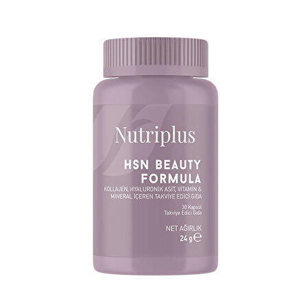 NUTRİPLUS HSN BEAUTY FORMULA 30 KAPSUL