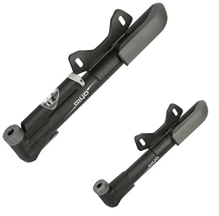Giyo Gp-41CP Mini Bisiklet Pompası Basınç Göstergeli Clever Valve