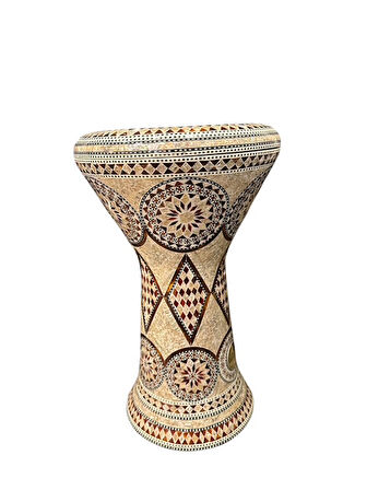 GAWHARET EL-FAN SEDEF İŞLEMELİ DÖKÜM DARBUKA  JZ02