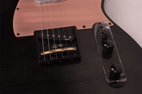 LUXARS S-G27 MAX TBK TELECASTER ELEKTRO GİTAR TRANSPARENT BLACK