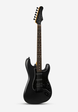SMIGER L-G2 i6 MBK STRAT TİPİ ELEKTRO GİTAR DAHİLİ EFEKTLİ MAT SİYAH