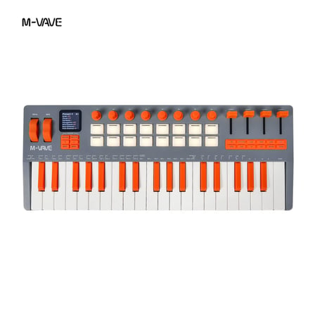 M-VAVE SMK-37 ELITE 37 TUŞLU KABLOSUZ MIDI KLAVYE