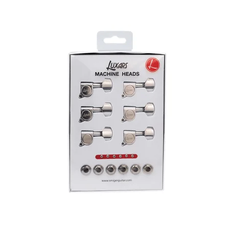 LUXARS LTA-16A-CR ELEKTRO GİTAR KROM BURGU TAKIMI (6'LI)