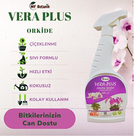 Orkide Besini Vera-plus Sıvı Bitki Besini 500 ML