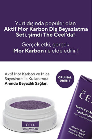 Mor Aktif Karbon Diş Beyazlatma Seti (Mor Karbon Diş Macunu 75 Gr + Mor Karbon Diş Tozu 50 Gr)