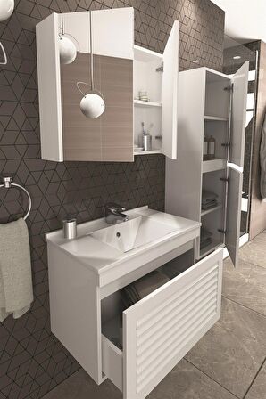 BLENDA 75 CM BANYO DOLABI - BOY DOLAP DAHİL 