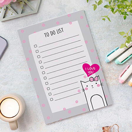 3 \' lü To Do List Set / Not Defteri / Bloknot ST37
