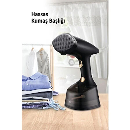 Kiwi Ksı-670N 1800W Portatif Buharlı Kırışıklık Giderici - Paslanmaz Çelik Buhar Çıkışı