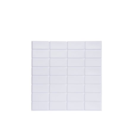 Brano Home 30X30 cm Kendinden Yapışkanlı Duvar,banyo,tezgah Arası Kaplama Kare Taş Desenli