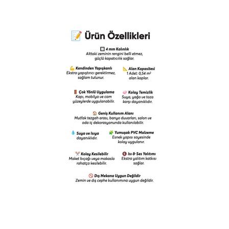 Brano Home 70X77 cm Kendinden Yapışkanlı Kabartmalı, Gri Kiremit Desenli duvar kaplama 6 Adet