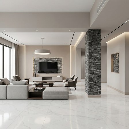 Brano Home 70X77 cm Kendinden Yapışkanlı Kabartmalı, Gri Kiremit Desenli duvar kaplama 12 Adet