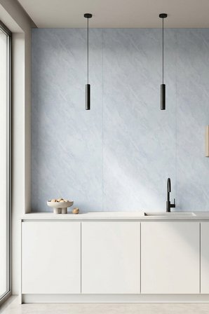 Brano Home 120 Cm x 280 Cm Duvar Paneli,salon,duvar,tv Ünitesi-Açık Yeşil Mermer Desen
