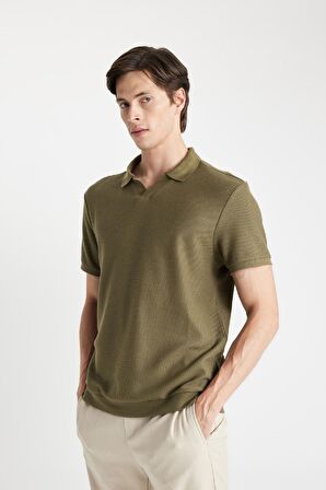 DeFacto Regular Fit Polo Yaka Kısa Kollu Tişört A6849AX24SMKH261