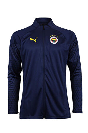 Fenerbahçe Orijinal 23/24 A Takım Tam Fermuar Çocuk Sweat Ve Eşofman Alt Set Ahşap Kutulu