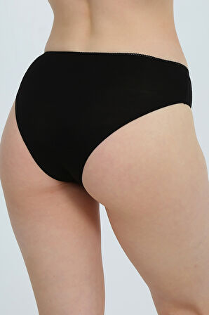 Bayan Bambu Bikini 3'lü Külot 