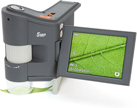 Celestron 44314 FlipView El Tipi LCD Mikroskop (Gri)