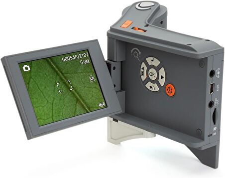 Celestron 44314 FlipView El Tipi LCD Mikroskop (Gri)