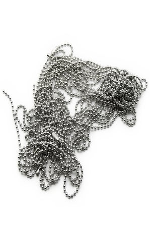 5 Metre Silver Şerit Toplu Yılbaşı Ağaç Süsü - Yılbaşı Dekor -  Yılbaşı Süsleme Boncuk Şerit 6mm