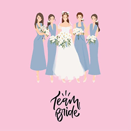 10 Adet Bride Kart - Bekarlığa Veda Kartı -Bride To Be - Motto Kart - 10x10 Kalın Kart