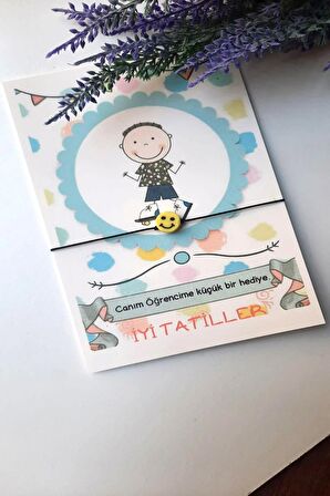 Erkek Çocuk Temalı 10 Adet Kuşe Kartlı Emoji Bileklik - Öğrenci Dönem Sonu Hediyesi - Okul Hediyesi