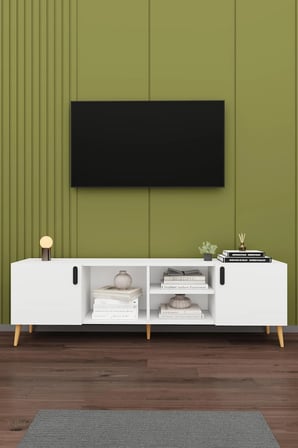 Tv Ünitesi Beyaz T-09