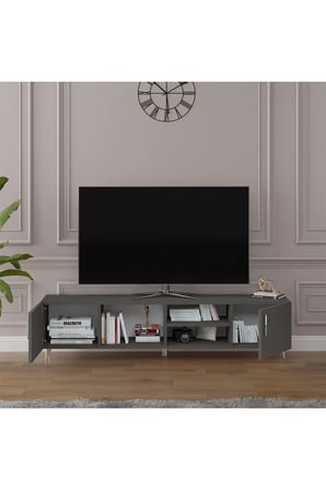 Tv Ünitesi Koyu Gri T-12