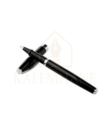 Sheaffer 9470 Sagaris Parlak Siyah Krom Roller Kalem