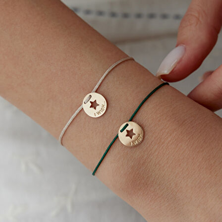 Wish İp Star Bileklik